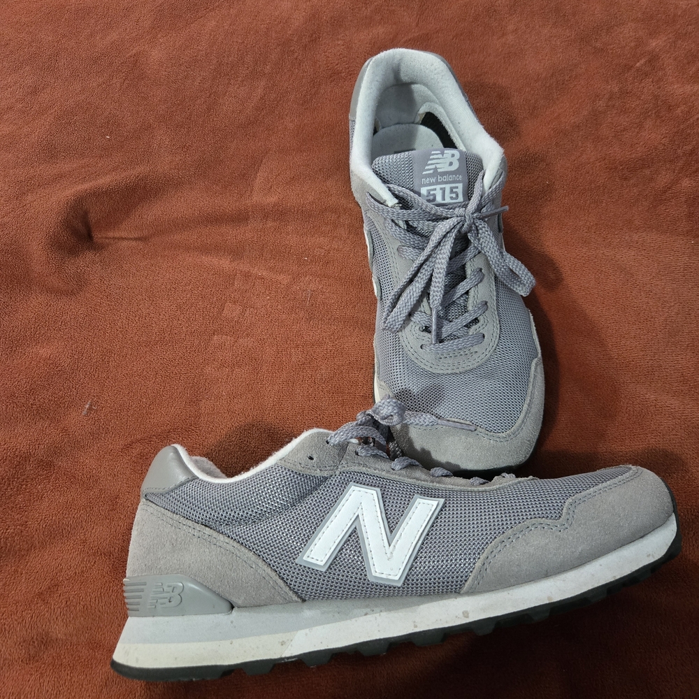 New Balance 515 Men's Gray and White Sneakers